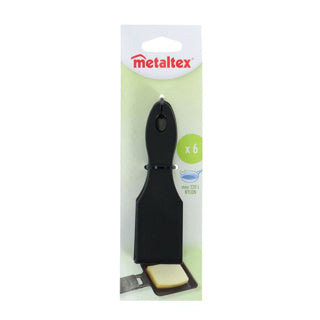 Metaltex gourmetspatels nylon 14 cm 6 stuks | 2 stuks