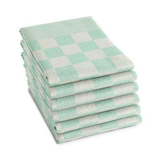 Ddddd theedoek barbecue 65x65 pastelgroen