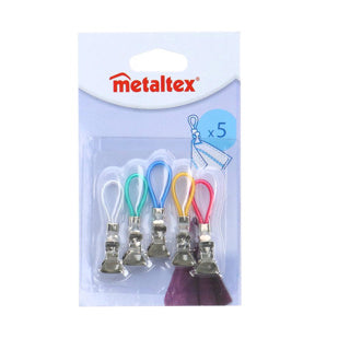 Metaltex keukenhaakjes handdoeken 5 stuks