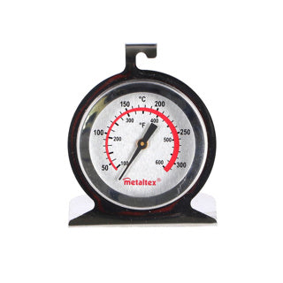 Metaltex oventhermometer 6 cm RVS