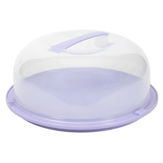 Taartplateau met deksel kunststof 28cm | 2 stuks