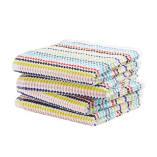 Ddddd vaatdoek festival multi 30 x 30 cm set 4 | 2 stuks