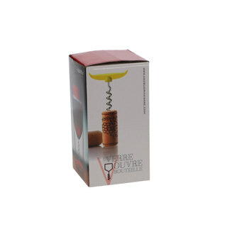 Wijncup met opener 350 ml geel | 2 stuks