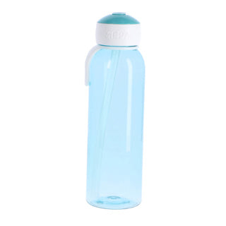 Mepal waterfles campus flip-up turquoise 500ml | 2 stuks
