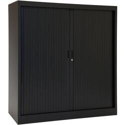 Roldeurkast chs135120 zwart 120 x 45 x 135 cm