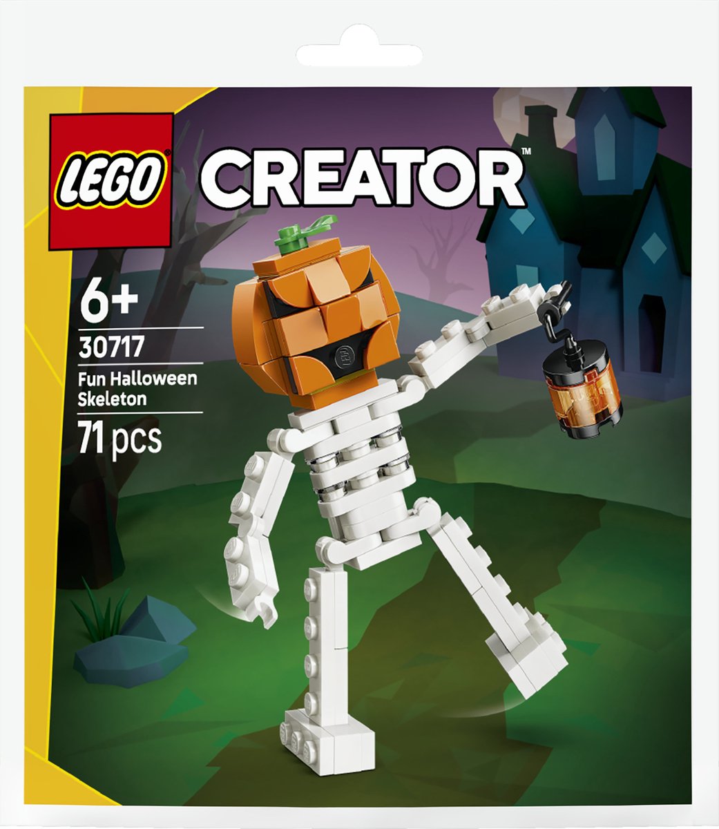 Lego creator - leuk halloweenskelet - 30717