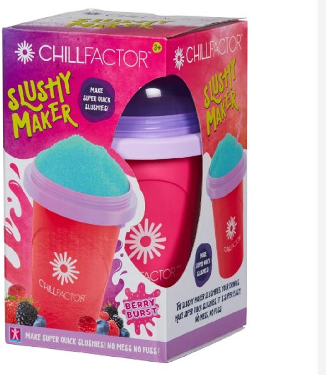 Chillfactor slushy maker speelgoed fruitastic berry burst multicolor.