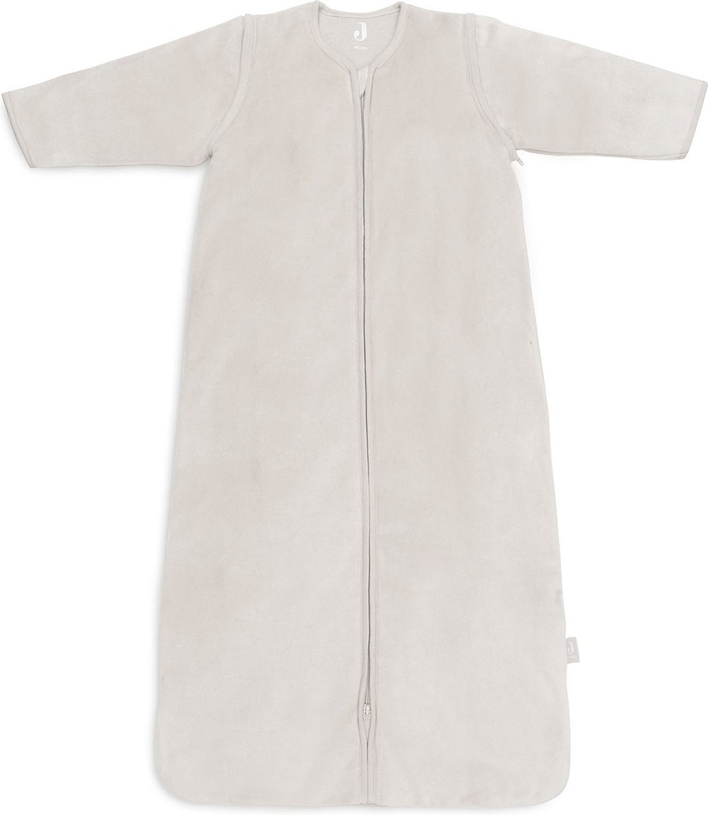 Jollein baby slaapzak winter met afritsbare mouw - 90cm - velvet nougat - winterslaapzak