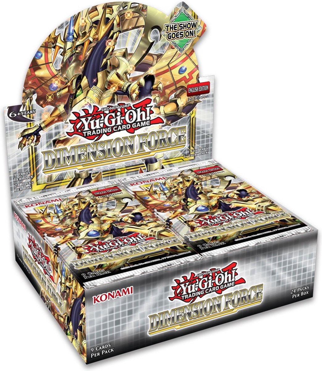 Yu-gi-oh! tcg - dimension force booster pack display (24 boosters)
