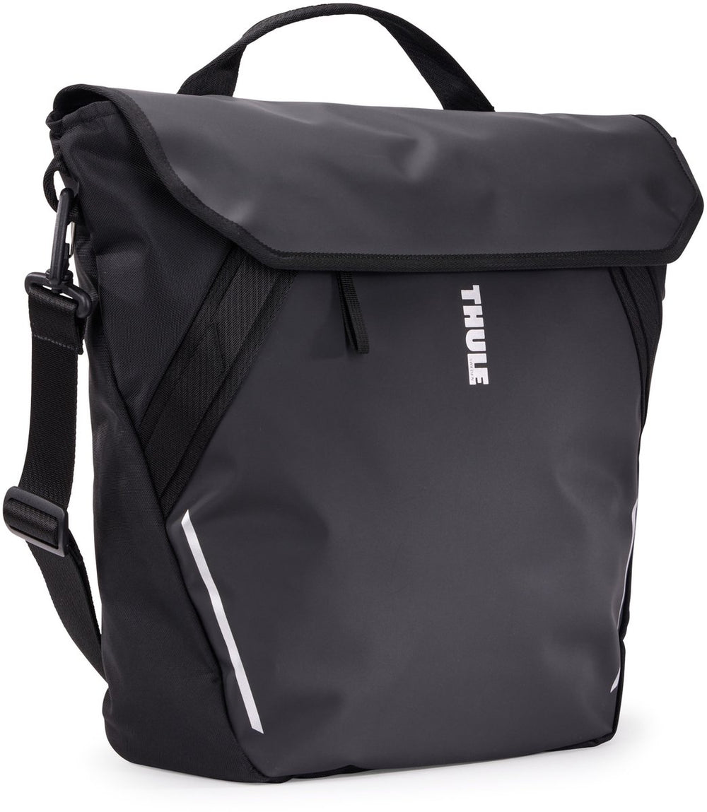 Thule chasm courier inlock - fietstas - black - 22l inhoud