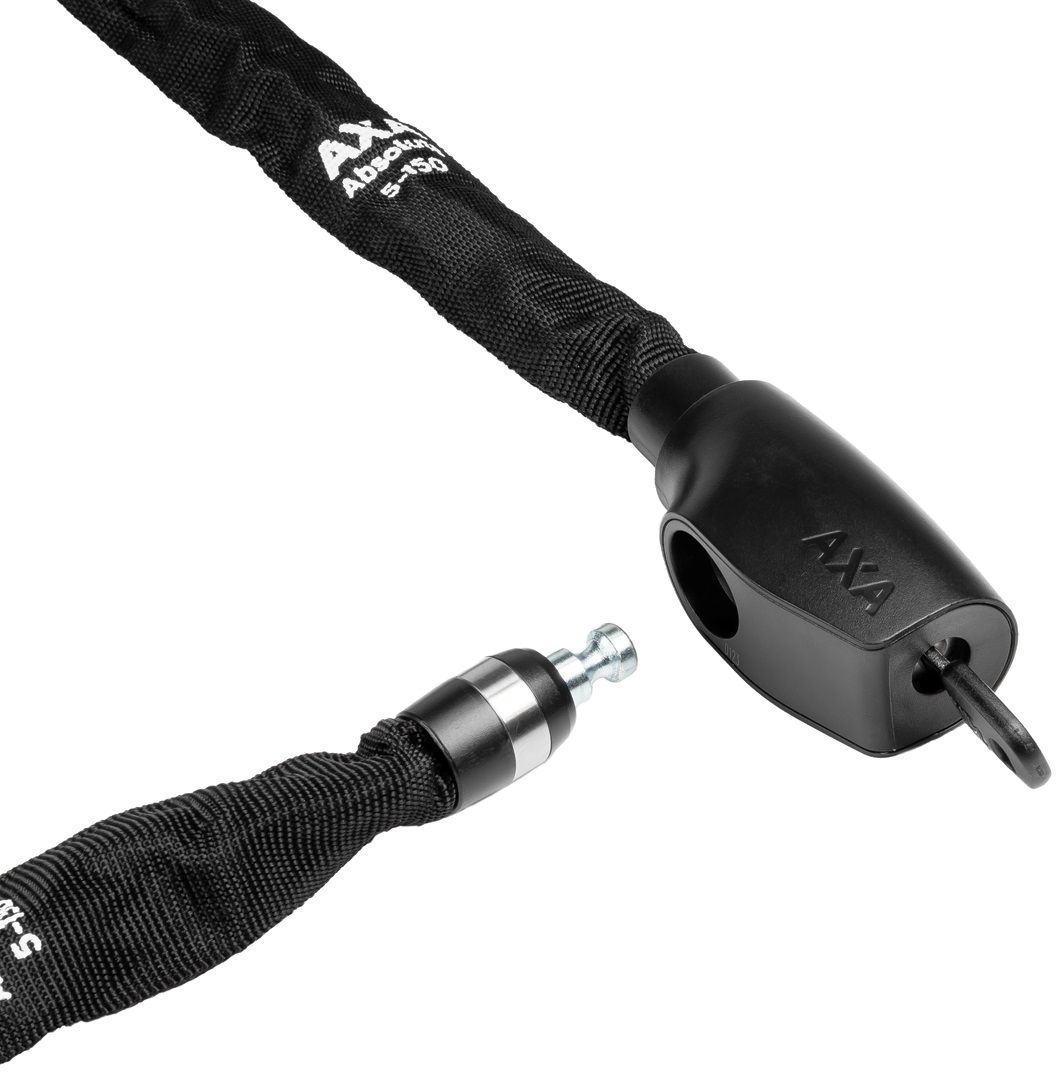 Axa kettingslot absolute 5-150cm zwart