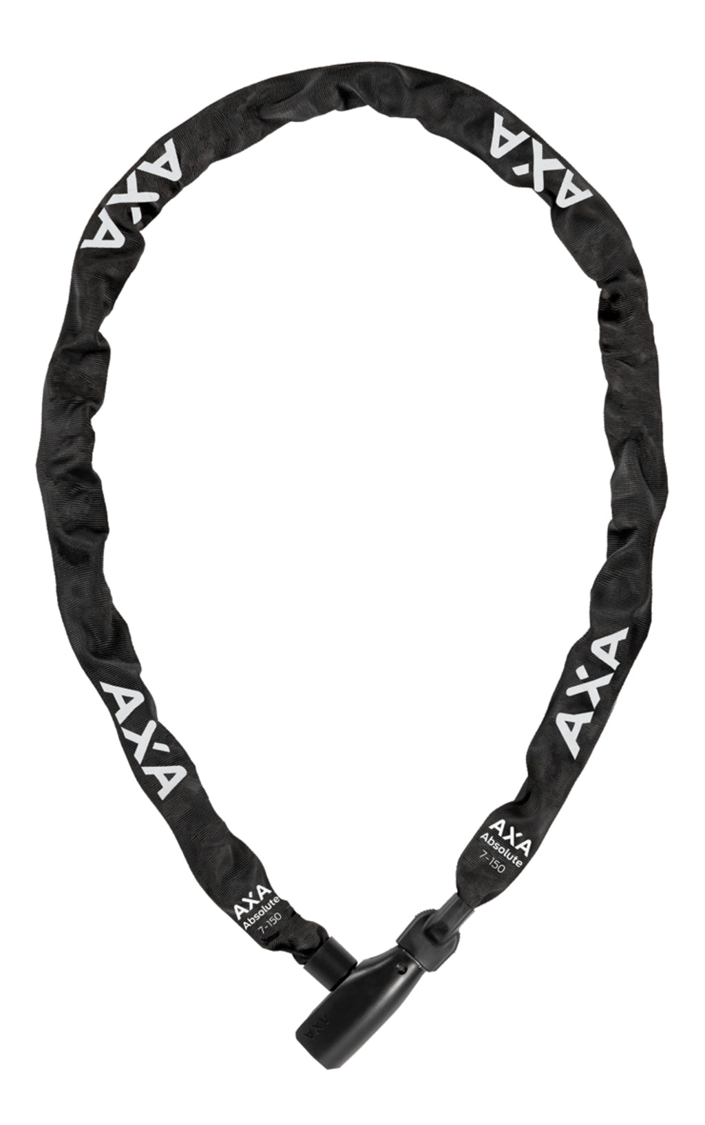 Axa kettingslot absolute 7-150 - zwart