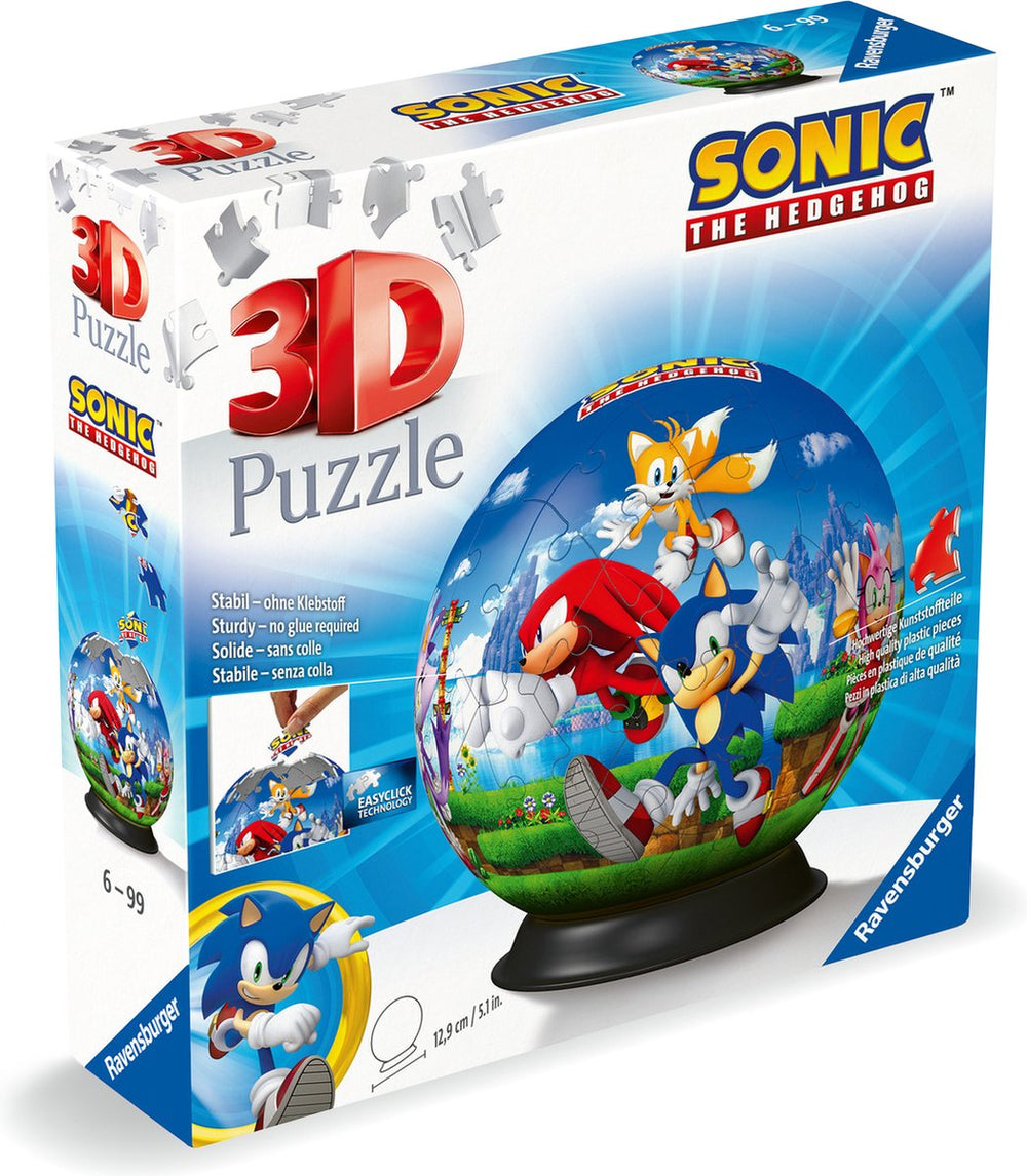 Ravensburger sonic the hedgehog - 3d puzzel