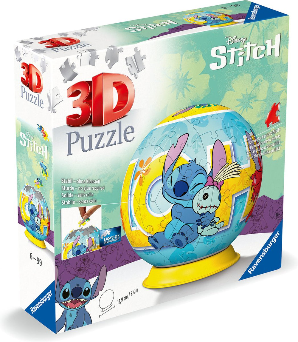 Ravensburger 3d puzzelsteek en pop, 54st.