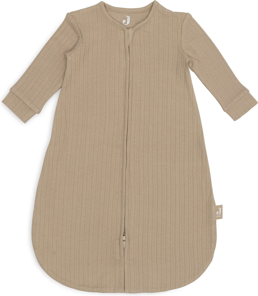 Jollein slaapzak newborn 4-seizoenen 60cm ajour nougat
