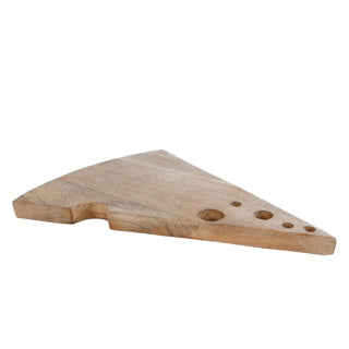 Borrelplank kaas naturel mango 38x28x2,5 cm