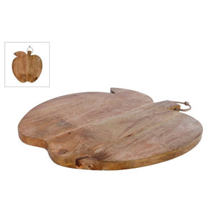 Borrelplank apple 36x34x2 cm mango | 2 stuks