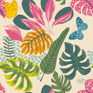 Duni servetten zomer 24x24 cm