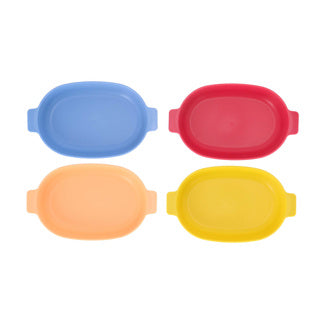 Norlander borden ovaal 24cm set van 4 | 12 stuks
