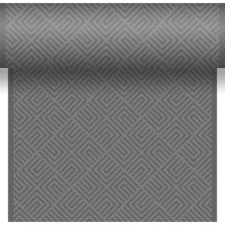 Tafelkleed 3-in-1 mozaïek granietgrijs 40x480 cm