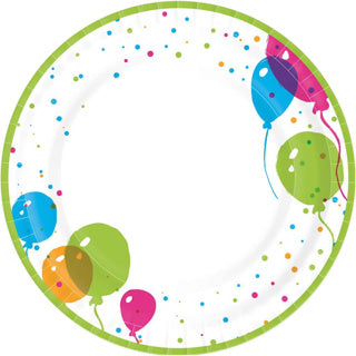 Borden splashballonnen 22 cm 10 stuks