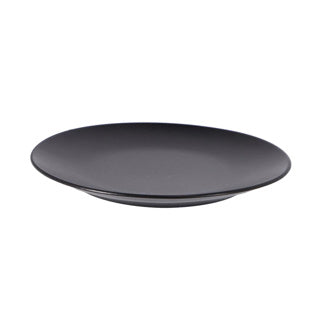 Bord 21,5 cm zwarte maan