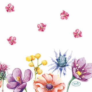 Servetten luchtige vlinders 24x24 cm