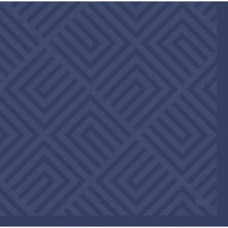 Servetten mozaïek donkerblauw 40x40 cm
