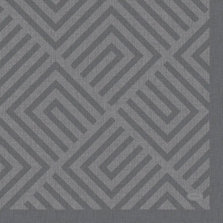 Servetten mozaïek granietgrijs 33x33 cm