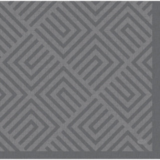 Duni servetten mozaïek granietgrijs 40x40 cm