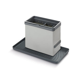 Metaltex keukenhulpjes netjes tex gootsteen organizer 24x13x14 cm grijs