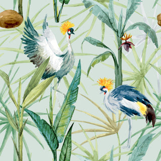 Duni servetten dansende vogels 33x33 cm