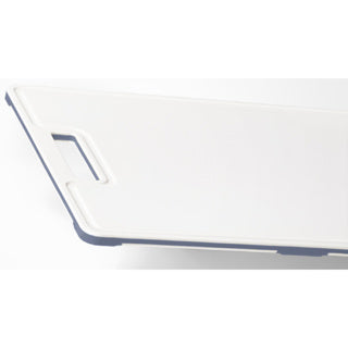 Rotho caruba snijplank 34x25x0.9 cm wit horizon blauw