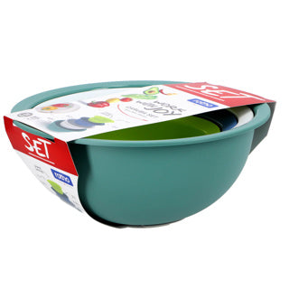 Rotho schalenset met vergiet caruba 4 delig | 2 stuks