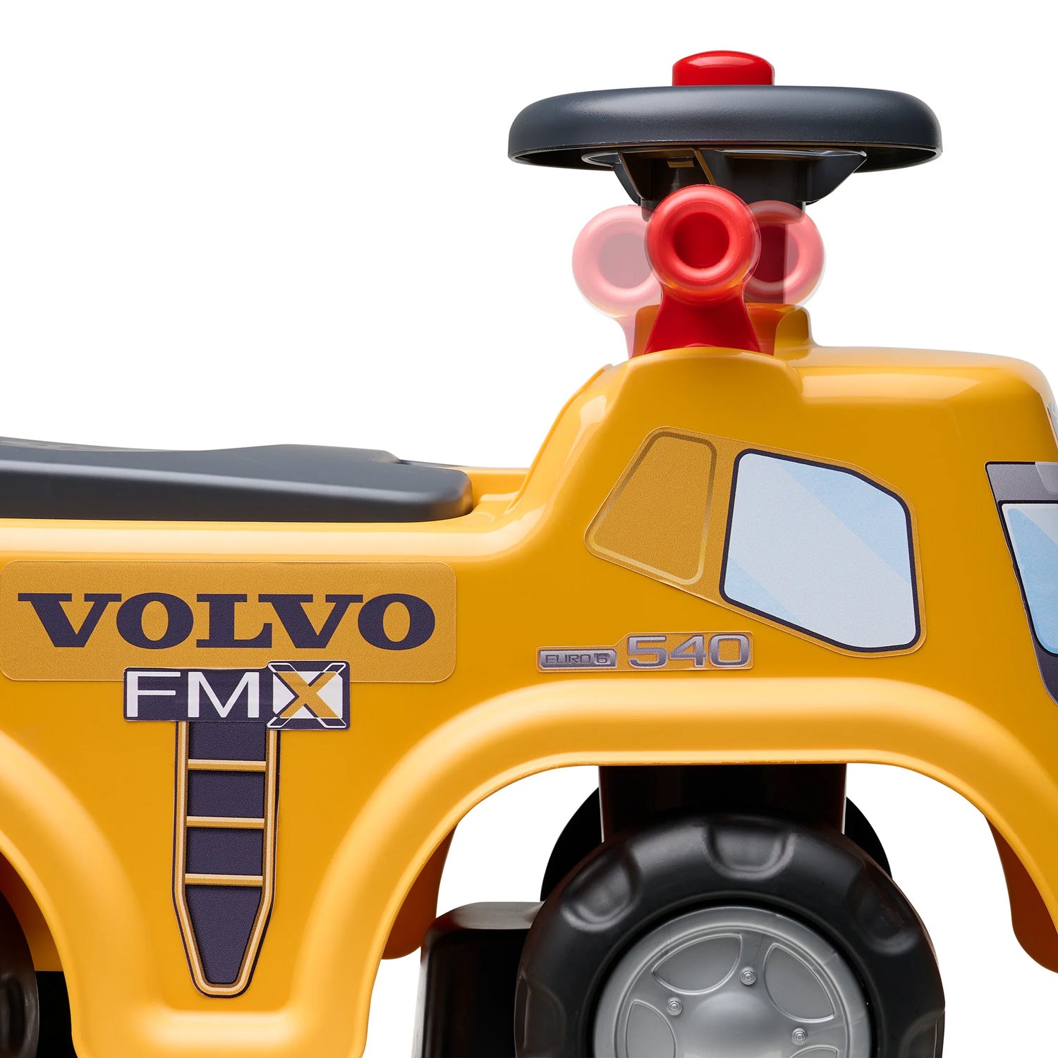 Falk loopauto constructie volvo met aanhanger