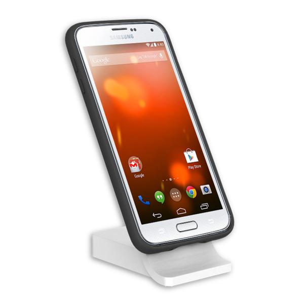 Patriot pcgcs5, brandstofion Samsung Galaxy S5 hoesje magnetische draadloze oplaadstandaard