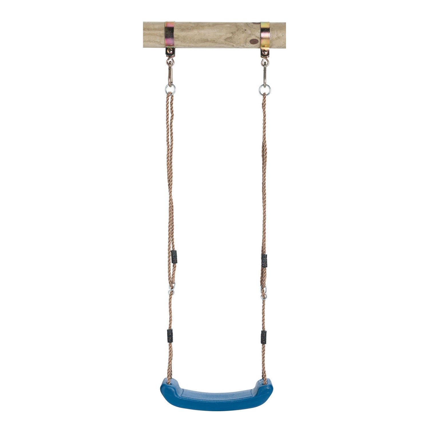 Schommelzitje kunststof blauw pp10