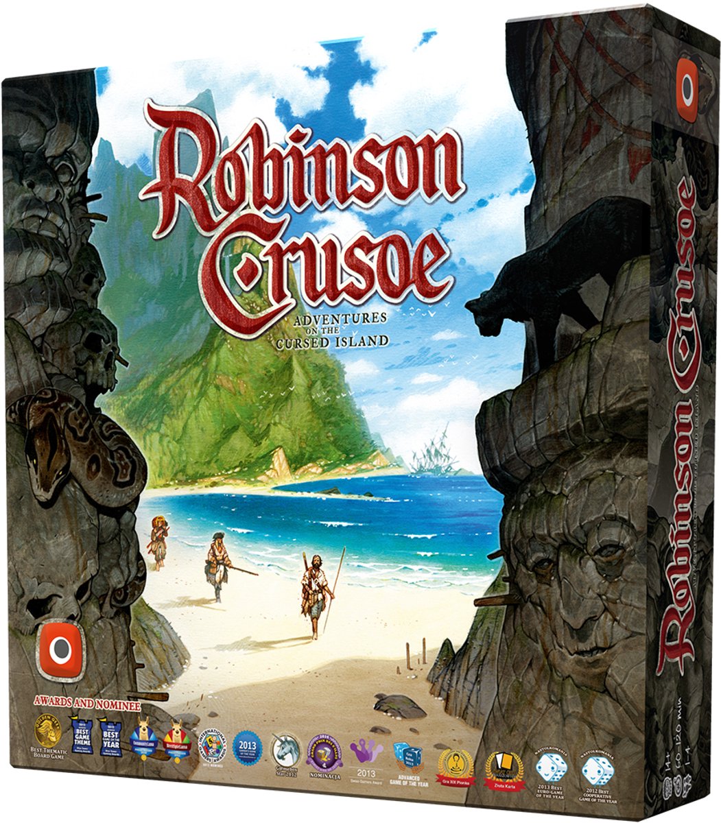 Portal games robinson crusoe adventures on the cursed island - bordspel