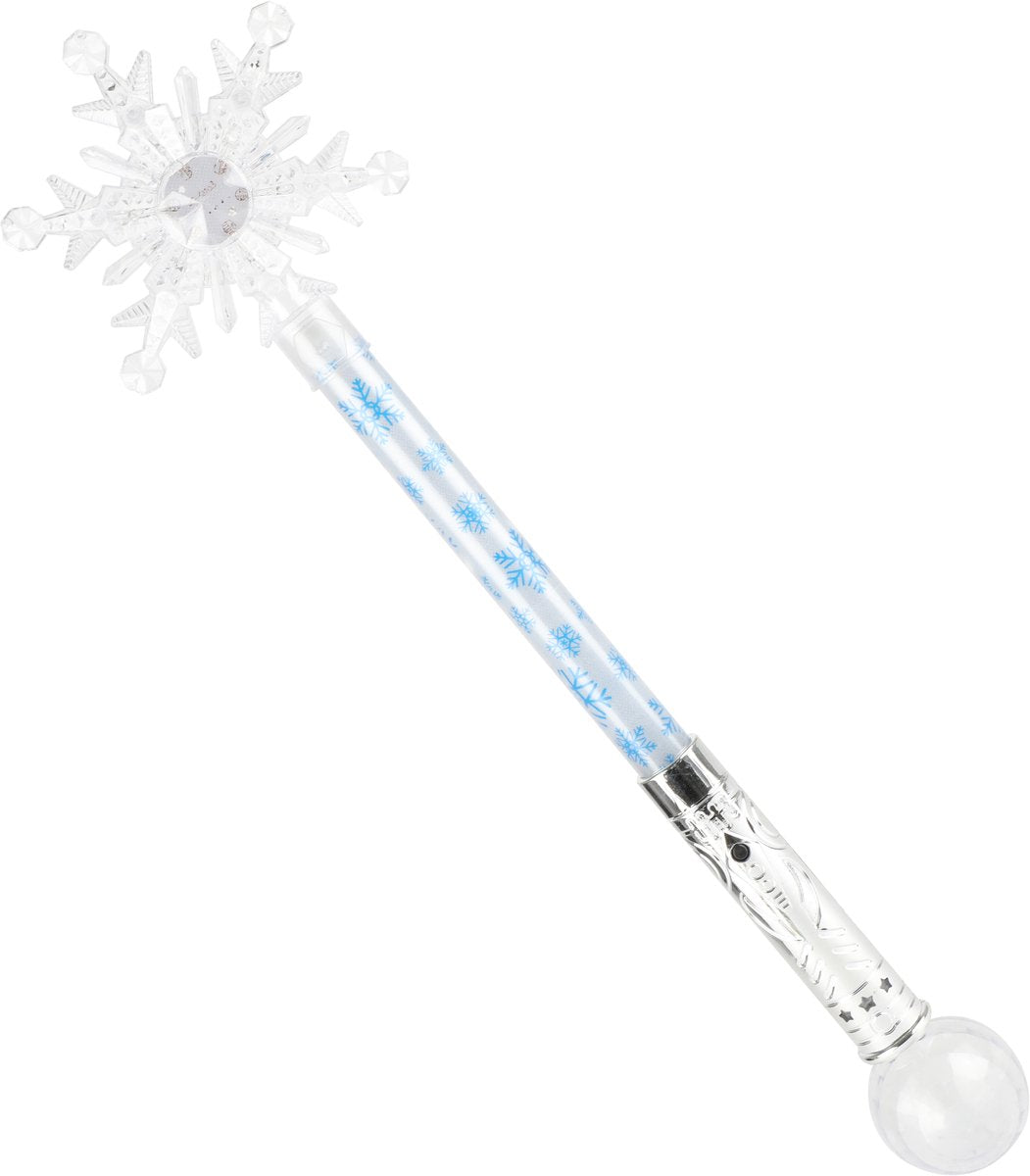 Toi-toys ice princess toverstaf sneeuwvlok met licht