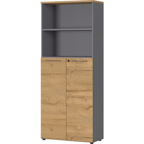 Kast germania 4236-564 grafiet, eik