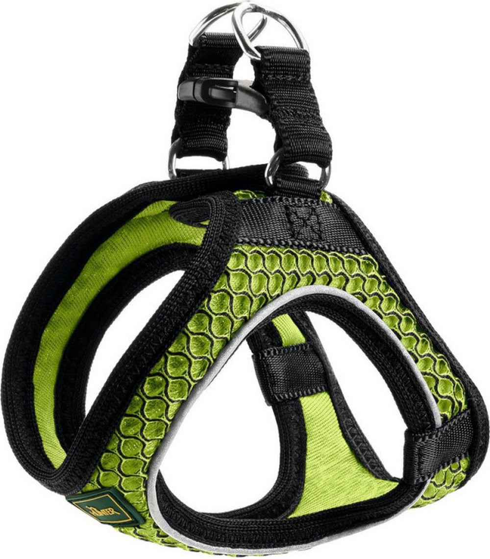 Hunter - hondentuig - hondenharnas - hilo - kleur limoen - maat xxs (26-30 cm)