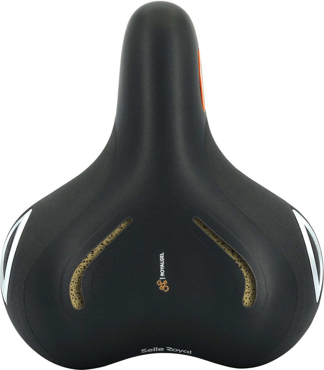 Selle royal zadel lookin relaxed zwart