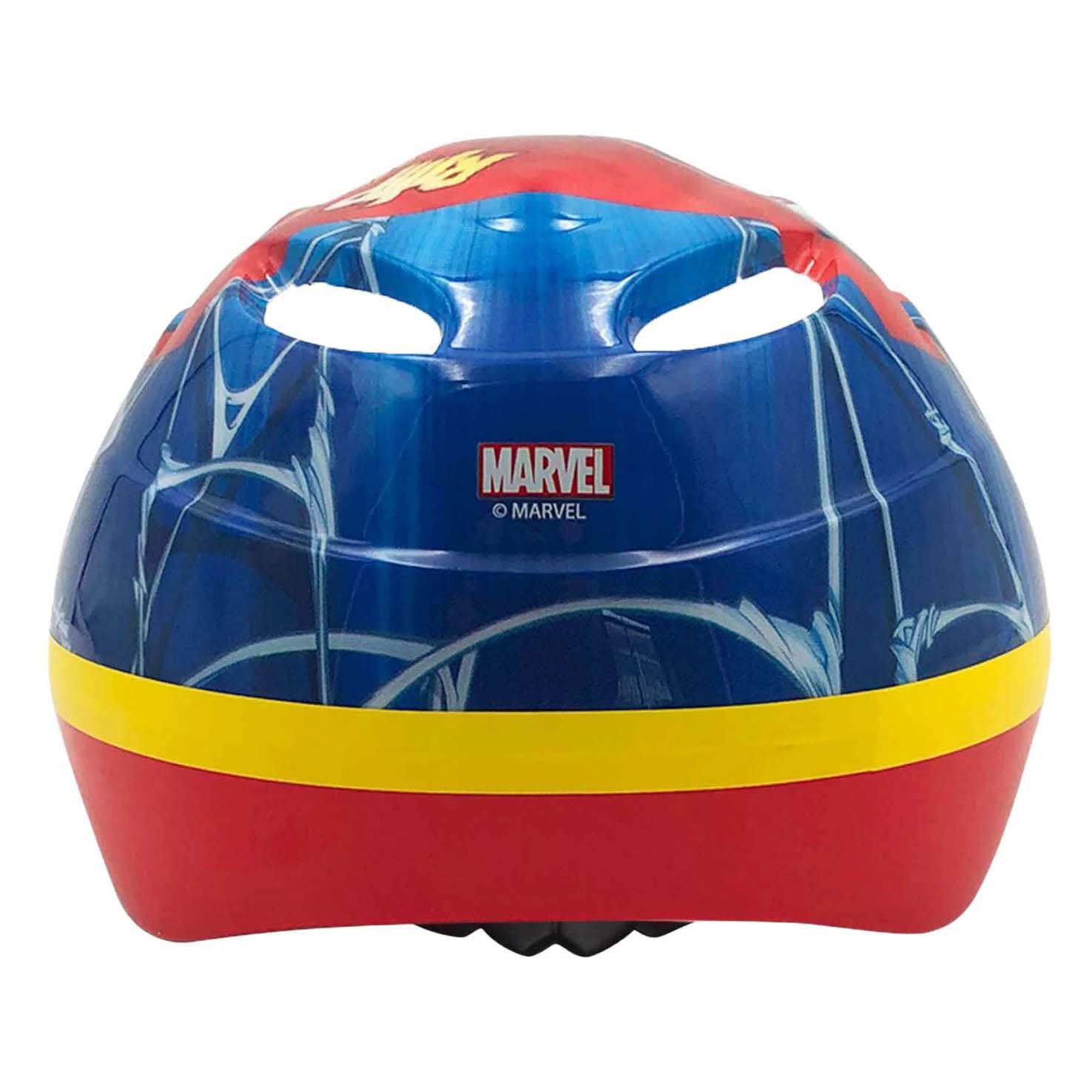 fietshelm Spider-Man jongens 51-55 cm Blauww rood
