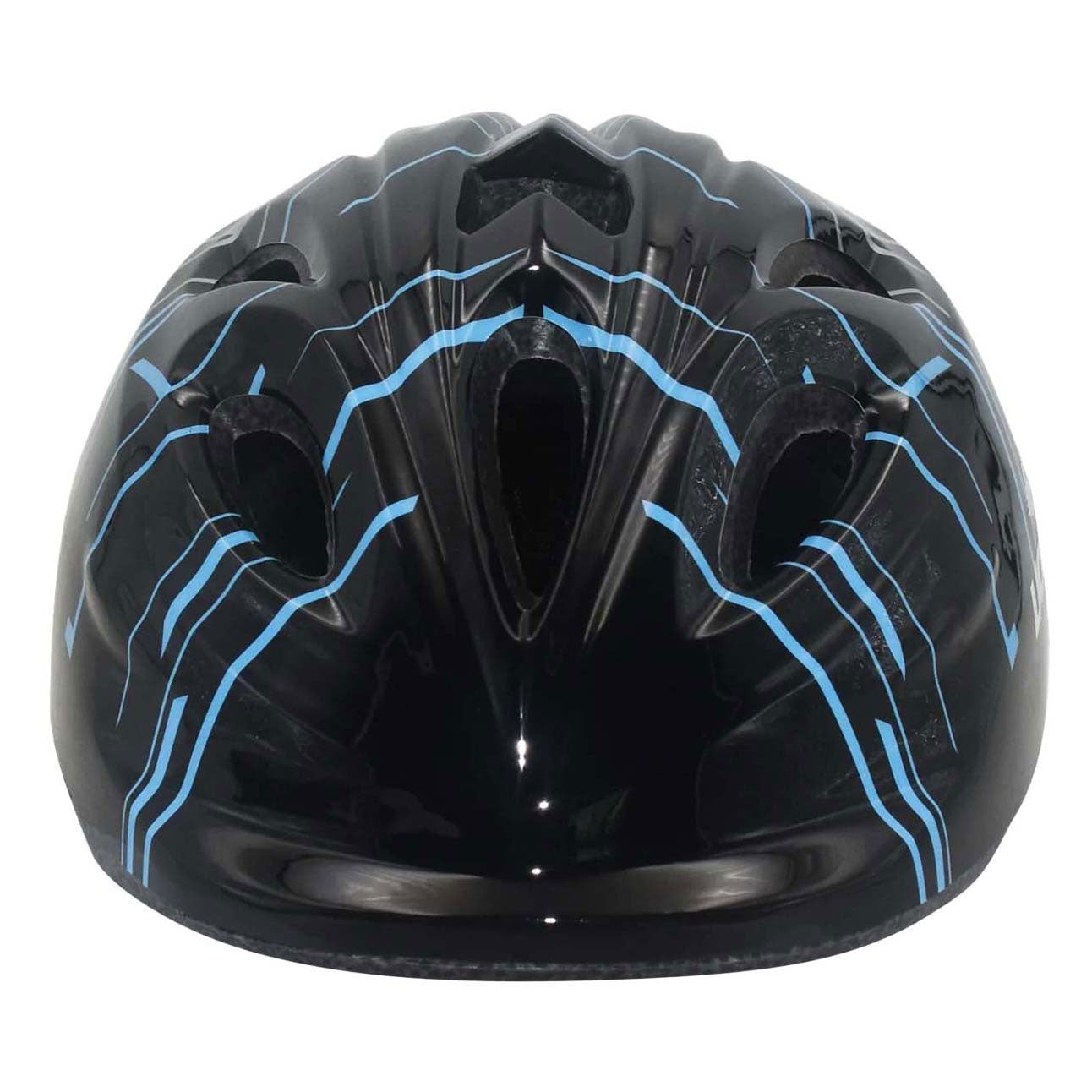 Volare fietshelm - kids - zwart - 47-51 cm