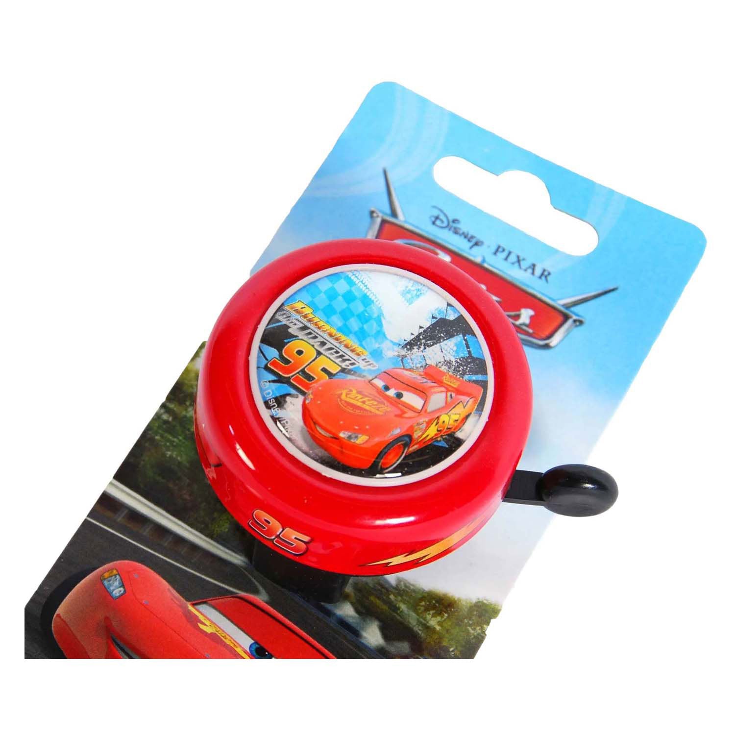 fietsbel Cars rood 54 mm