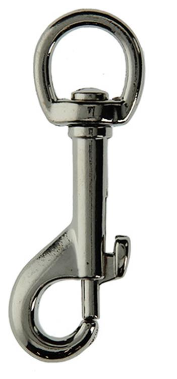 Mack 1008487 - 1 musketonhaak 13 x 68mm vernikkeld | 10 stuks