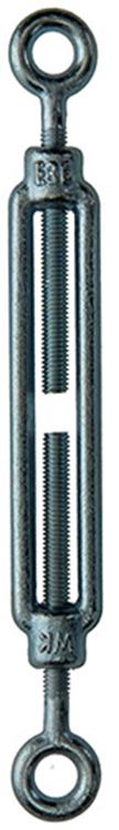 Mack 1008519 - 2 spanners 2 ogen m6 x 60mm verzinkt | 10 stuks