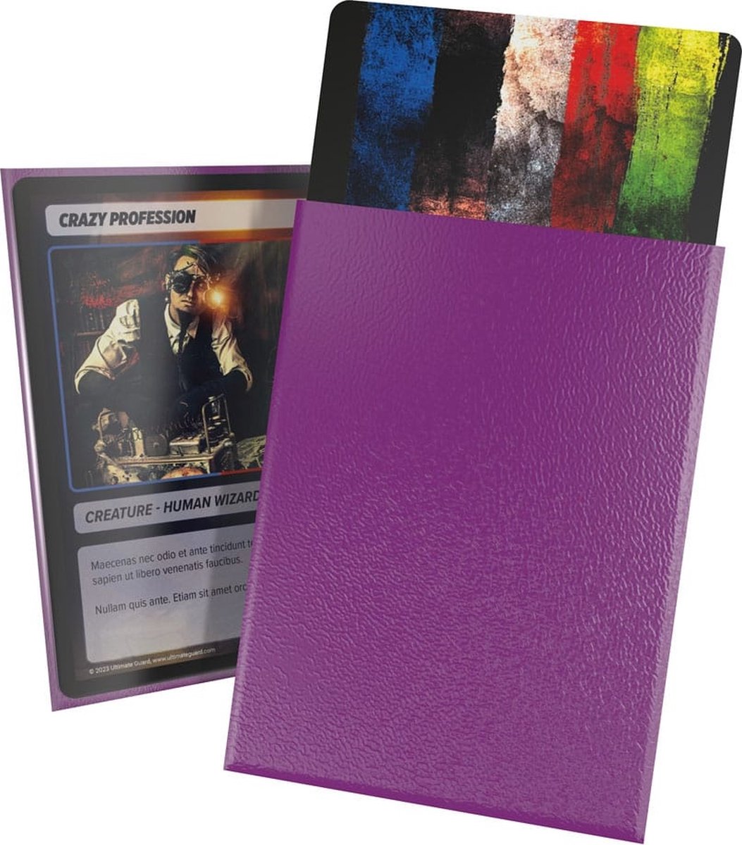 Ultimate guard cortex sleeves matte standard size (100) - purple