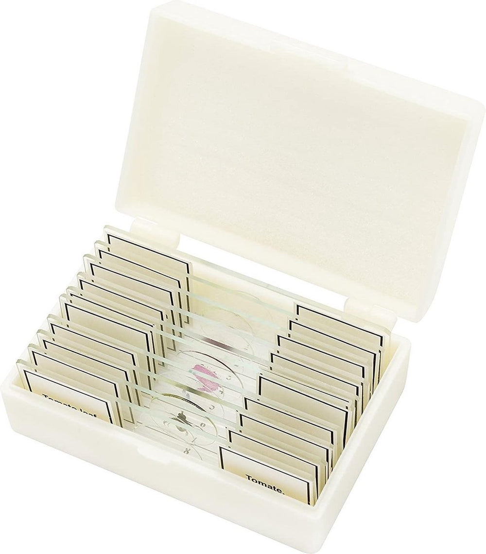 Bresser microscoop voorgeprepareerde preparaten - 10 stuks