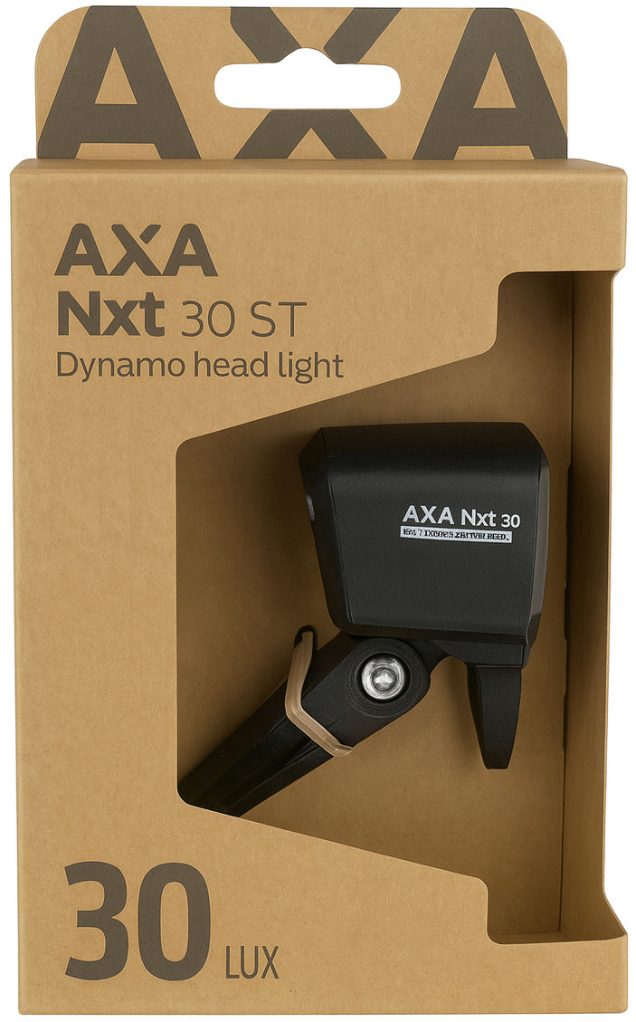 Axa koplamp nxt 30 steady - zwart